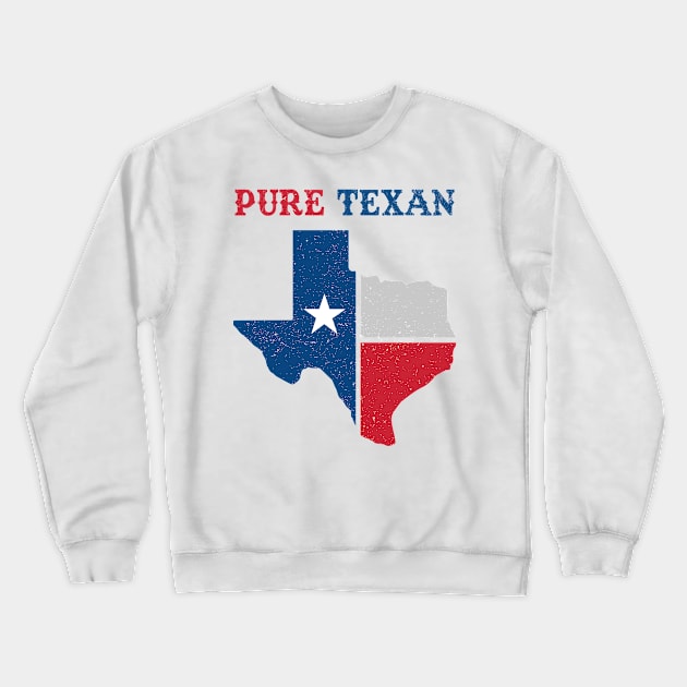 Pure Texan Crewneck Sweatshirt by Aratack Kinder